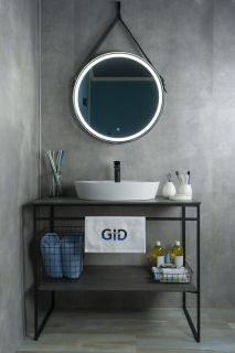 Раковина Gid N9436 51150 накладная белая 55x40x10.5