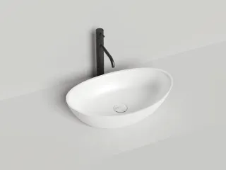 Накладная раковина Salini Noemi S-Stone 1101203SMRH 56см RAL снаружи