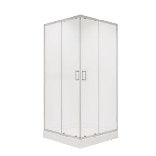 Душевой угол Niagara Nova 6688-08 стекло прозрачное профиль хром 80x80см
