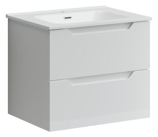 Подвесная тумба под раковину Sancos Norma 2.0 NR2.060W 60см белый глянец
