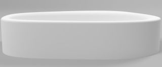 Раковина Whitecross Moonstone D 0730.050035.200 50см белый матовый