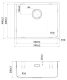 Кухонная мойка IDDIS Prime PRI54S0i77 54см сатин