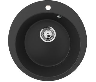 Кухонная мойка Ulgran Classic U-405-344 ультра-чёрный