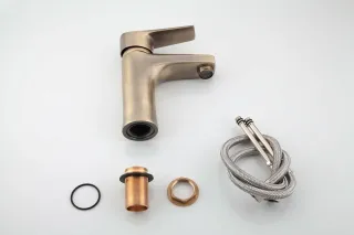 Смеситель для раковины Frap F1030-4 бронзовый