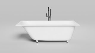 Ванна из искусственного камня Salini Orlanda Kit S-Sense 102116M 170x80см белый матовый