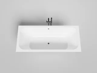Ванна из искусственного камня Salini Orlanda Axis Kit S-Sense 103313M 170x75см белый матовый