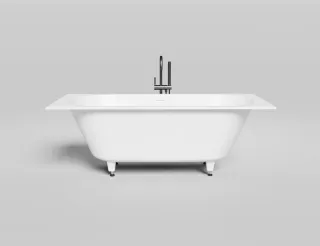 Ванна из искусственного камня Salini Ornella Axis Kit S-Sense 104713GRF 170x70см RAL полностью