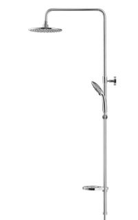 Душевая стойка Swedbe Calypso 5072 без смесителя хром