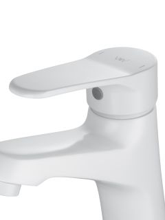 Смеситель для раковины Wonzon & Woghand WW-A40212-MW белый матовый