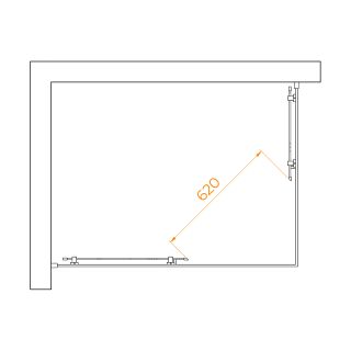 Душевой уголок RGW PA-040B 3508104092-14 90x120см чёрный