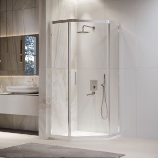 Душевой уголок RGW PA-86 38088600-11 100x100см хром