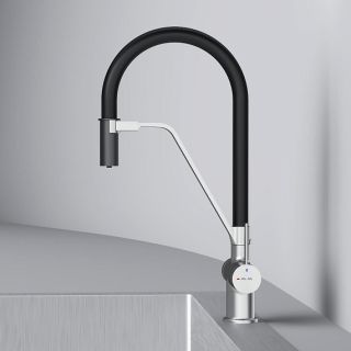 Смеситель для кухни Am.Pm Func F8F07812 черный хром