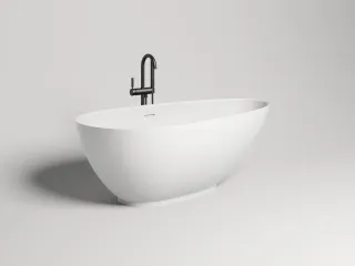 Ванна из искусственного камня Salini Paola S-Stone 101512SMRH 172x82см RAL снаружи