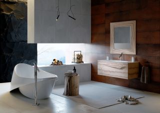 Подвесная тумба под раковину Clarberg Papyrus Wood Pap-w.01.10/LIGHT 100см светлое дерево