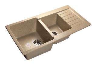 Мойка кухонная GranFest Песок Practic P-980 KL пес