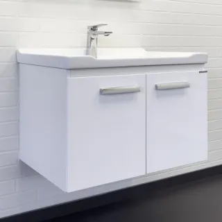 Тумба с раковиной Comforty Рига 00-00018684 72 см белый