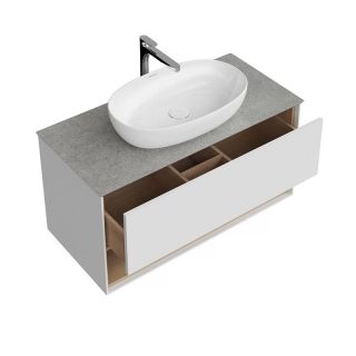 Тумба под раковину Kerama Marazzi Plaza Modern PLB.M.100.1\WHT.V 100 см белый