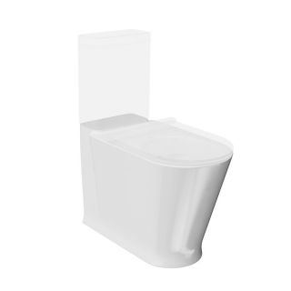 Чаша напольного унитаза Kerama Marazzi Plaza Modern PLMR.wc.01 безободковый белый