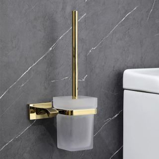 Настенный ёршик для унитаза Gappo G0710-3 золото