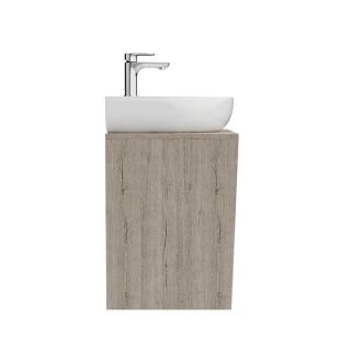 Тумба под раковину Kerama Marazzi Pro PRO.60.2\WHT 60 см белый/дуб Орегон