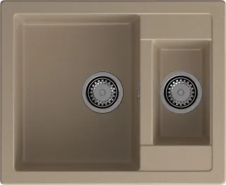 Мойка кухонная GranFest Песок Quadro Q-610 K пес