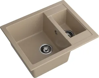 Мойка кухонная GranFest Песок Quadro Q-610 K пес