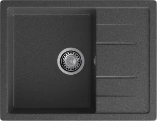 Мойка кухонная GranFest Графит Quadro Q-650 L граф