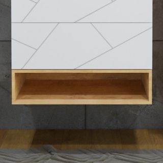 Ниша для пенала Бриклаер Кристалл 4627125415906 80 см дуб бунратти