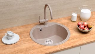 Смеситель для кухни Ulgran Classic Ulgran 021(344) ультра-чёрный