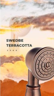 Душевой гарнитур Swedbe Terracotta 2560 тёмная бронза