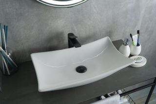 Раковина Gid N9176 51129 накладная белая 56x42x10.5