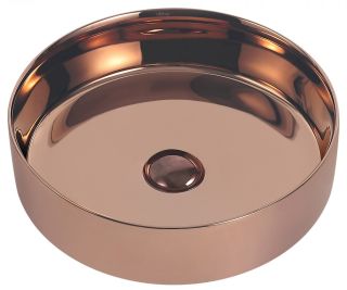 Раковина ABBER Bequem AC2109RG 40см розовое золото