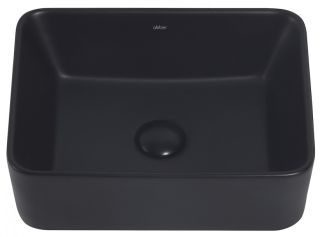Раковина ABBER Rechteck AC2213MB 40см чёрный матовый