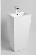 Раковина напольная Laguraty 883 B 44x84см белый