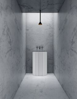 Напольная раковина ABBER Stein AS2551-H 58см белый матовый