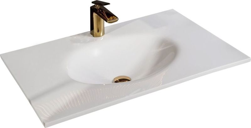 Раковина Armadi Art Solid Glass 80см белый 850-080