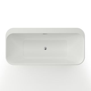 Акриловая ванна RANGALI RAN17080 пристенная 1700х800х580