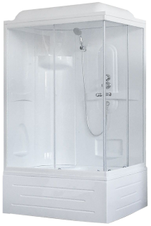 Душевая кабина Royal Bath BP левая стекло прозрачное 100x80см RB8100BP1-T-L