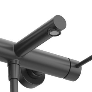 Смеситель для ванны и душа CEZARES RELAX-VD-NOP черный матовый