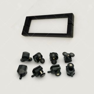 Душевой уголок RGW CL-48-1B (CL-14B + Z-060-1B) 320948128-014 120x80см чёрный