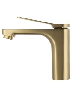 Смеситель для раковины Wonzon & Woghand WW-XH-013-BG брашированное золото