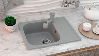 Кухонная мойка Ulgran Classic U-202-309 тёмно-серый