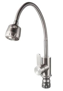 Смеситель для кухни РМС SUS124-016F нержавеющая сталь