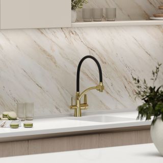 Смеситель для кухни Sancos Eri SC4001ZG полированное золото