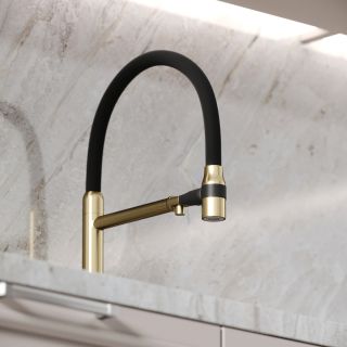 Смеситель для кухни Sancos Garda SC4009BG брашированное золото