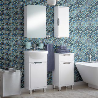 Тумба под раковину Corozo Монро 45см белый SD-00000784