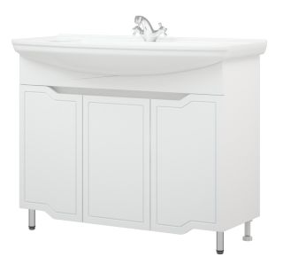Тумба под раковину Corozo Мирра SD-00001544 105см белый