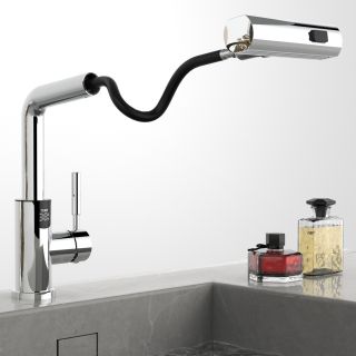 Смеситель для раковины Black&White Sky Day 3028C хром