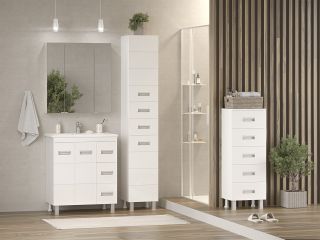 Комод Misty Селена 40см белый