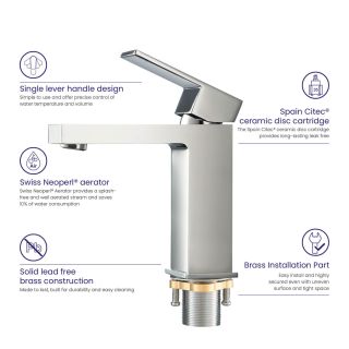 Смеситель для раковины Timo Selene 2061/00F хром